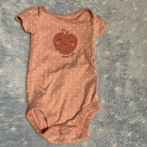 Carters newborn baby girl onsie